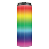 Black Lives Matter Regenbogengradition LGB Stolz Thermosbecher (Rückseite)