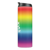 Black Lives Matter Regenbogengradition LGB Stolz Thermosbecher (Nach rechts gedreht)