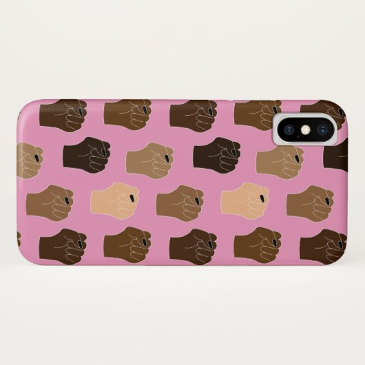 Black Lives Matter - Resist Fist Case-Mate iPhone Hülle (Rückseite (Horizontal))