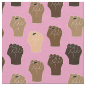Black Lives Matter - Resist Fist Fabric SML SCALE Stoff (Nahaufnahme)