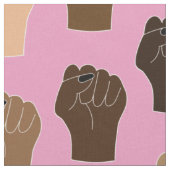 Black Lives Matter - Resist Fist Stoff (Nahaufnahme)