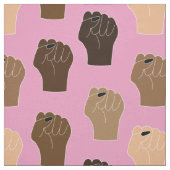 Black Lives Matter - Resist Fist Stoff (Muster)