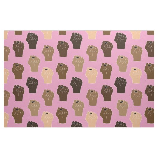 Black Lives Matter - Resist Fist Stoff (Fat Quarter (45,7 x 55,9 cm))