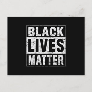 Black Lives Matter Schwarze Geschichte Schwarze Ma Einladungspostkarte
