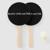 Black Lives Matter Set of Fans Fächer (Vorne und Hinten)