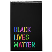 Black Lives Matter Stencil 01 Editable Kalender (Titelbild)