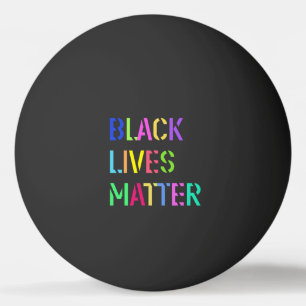 Black Lives Matter Stencil 01 Editable Tischtennisball