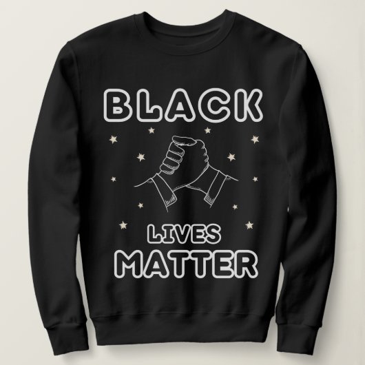 BLACK LIVES MATTER SWEATSHIRT (Design vorne)