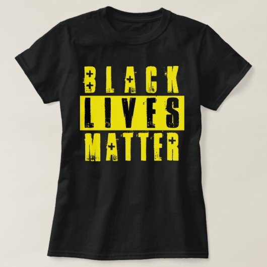 BLACK LIVES MATTER T-Shirt (Design vorne)