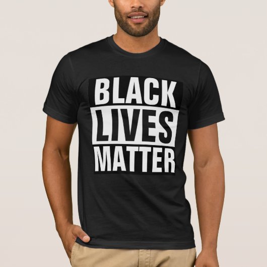 BLACK LIVES MATTER T-Shirt (Vorderseite)