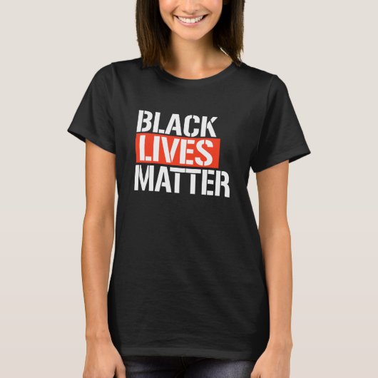 BLACK LIVES MATTER T-Shirt (Vorderseite)
