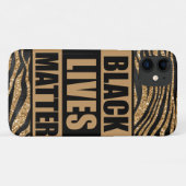 Black Lives Matter Tiger Stripe iPhone / iPad Gehä Case-Mate iPhone Hülle (Rückseite (Horizontal))