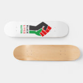 Black Lives Matter zum ersten Symbol Afrikanischen Skateboard (Horizontal)