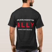 Black Lives Matual T-Shirt (Rückseite)