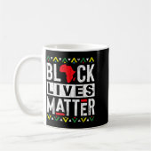 Black Lives Monat Geschichte Afrodeutsche Geschenk Kaffeetasse (Links)