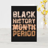 Black Lives Problem - Cooler Schwarzer Geschichtsm Karte (Gelbe Blume)