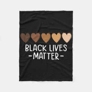 Black Lives Problem Herz-Shirt - Melanin Afrikanis Fleecedecke