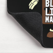 Black Lives Problem Video-Spiel Black History Gami Mousepad (Ecke)