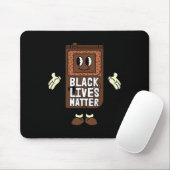 Black Lives Problem Video-Spiel Black History Gami Mousepad (Mit Mouse)