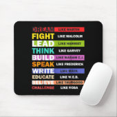 Black Lives S Black Leaders Black History Month  Mousepad (Mit Mouse)