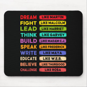 Black Lives S Schwarze Führer Black History Month Mousepad