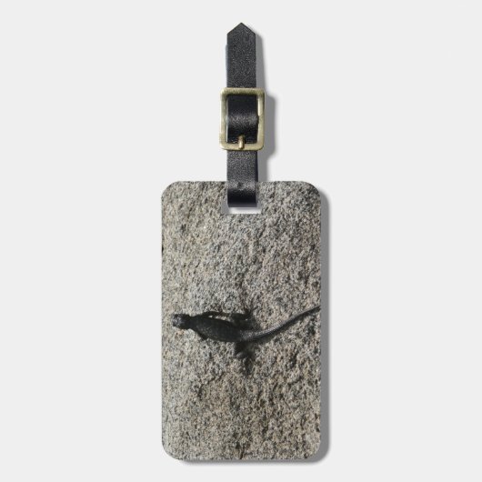 Black Lizard Gepäckanhänger (Vorderseite vertikal)