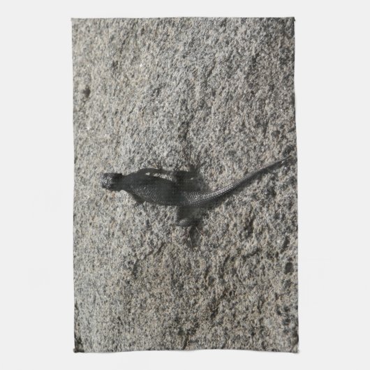 Black Lizard Geschirrtuch (Vertikal)
