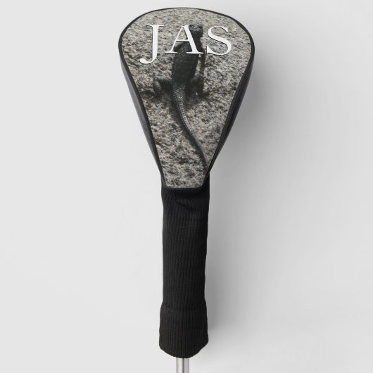 Black Lizard Golf Headcover (Vorderseite)