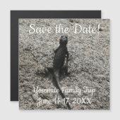 Black Lizard Magnetkarte (Vorne/Hinten)