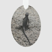 Black Lizard Ornament (Vorderseite)