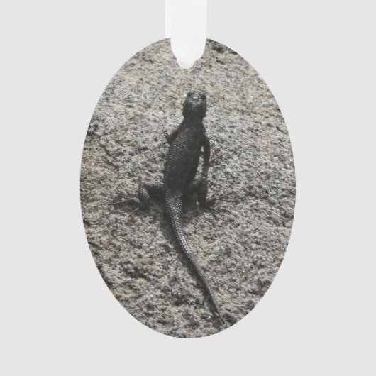 Black Lizard Ornament (Vorderseite)