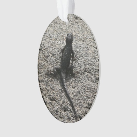 Black Lizard Ornament (Vorderseite)