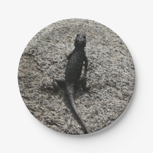 Black Lizard Pappteller (Vorderseite)