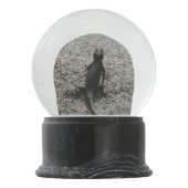 Black Lizard Schneekugel (Rückseite)