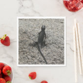 Black Lizard Serviette (Beispiel)