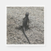 Black Lizard Serviette (Vorderseite)