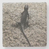 Black Lizard Steinuntersetzer (Vorderseite)