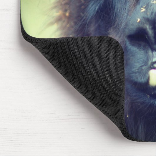 Black Llama I'm Intense Funny Animal Mousepad (Ecke)