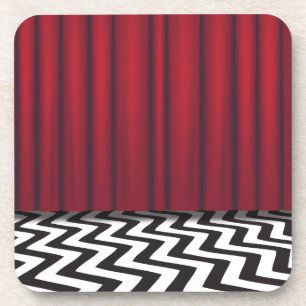 Black Lodge Red Room Untersetzer