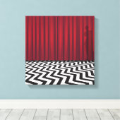 Black Lodge Twin Peaks Leinwanddruck (Insitu (Holzboden))