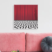 Black Lodge Twin Peaks Leinwanddruck (Insitu (Wohnzimmer))