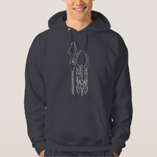 Black Loki Mitarbeiter Norse Heathen Pagan Asatru  Hoodie