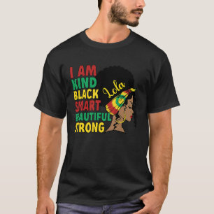 Black Lola Großmutter Afrikanischer Amerikaner Lol T-Shirt