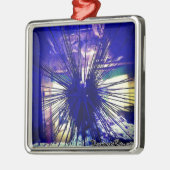 Black Longspine Urchin Ornament Aus Metall (Links)