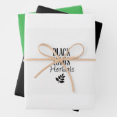 Black Lotus Herbals Geschenkpapier 1 Set (Beispiel)