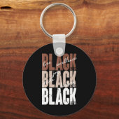 Black Love Excellence Joy Pride Black History Afri Schlüsselanhänger (Vorderseite)