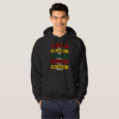 Black Love Joy Pride History Excellence BHM Afro W Hoodie (Vorne ganz)
