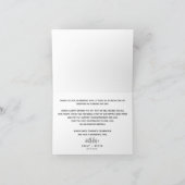 Black Lovely Script Typografy Wedding Danke C (Innenseite)