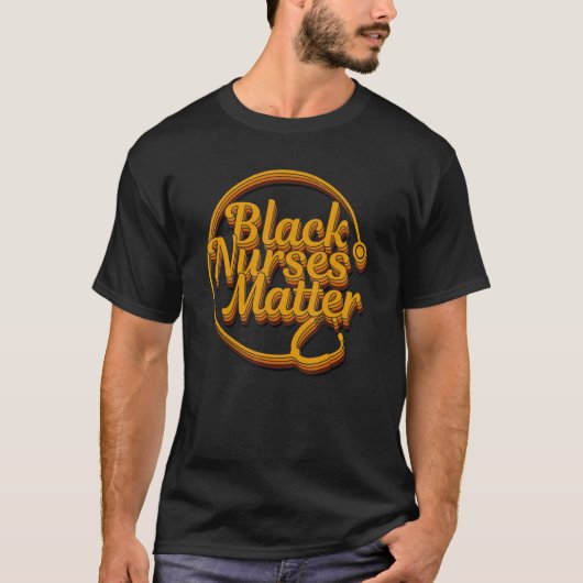 Black LPN Nurses Matter African American Black His T-Shirt (Vorderseite)