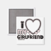 BLACK LUV 1 MAGNET (Vorderseite/Rückseite)